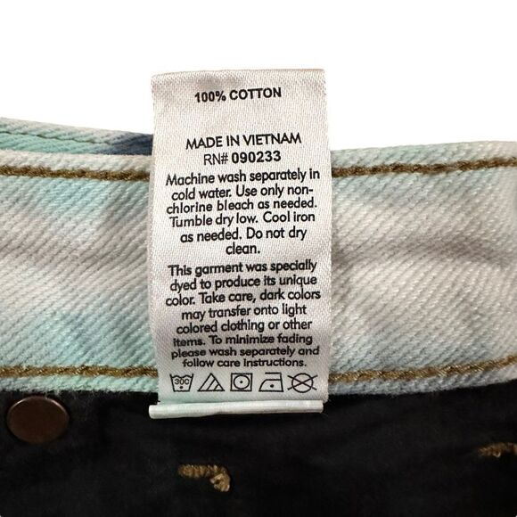 PacSun ~ High Rise Festival Tie Dye Cutoff shorts ~ size 27 - Picture 6 of 12